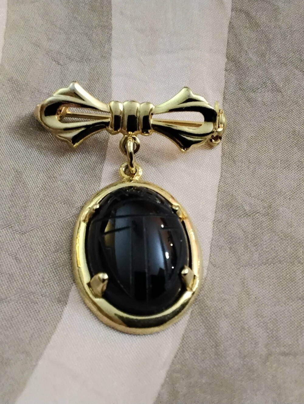 Vintage Scarab Brooch/Pin